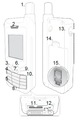 THURAYA XT-LITE satellite phone fig 1
