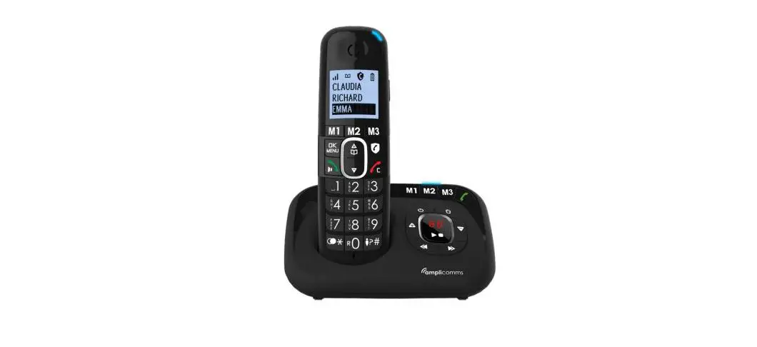 Amplicomms Bigtel 1580 Amplified Phone With Number Blocker And Voicemail User Guide