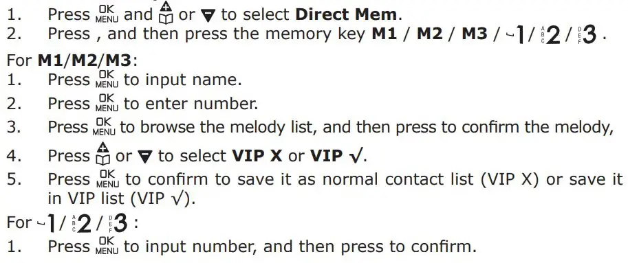 amplicomms BigTel 1580 Amplified Phone with Number Blocker and Voicemail User Guide - Set the Speed Dial
