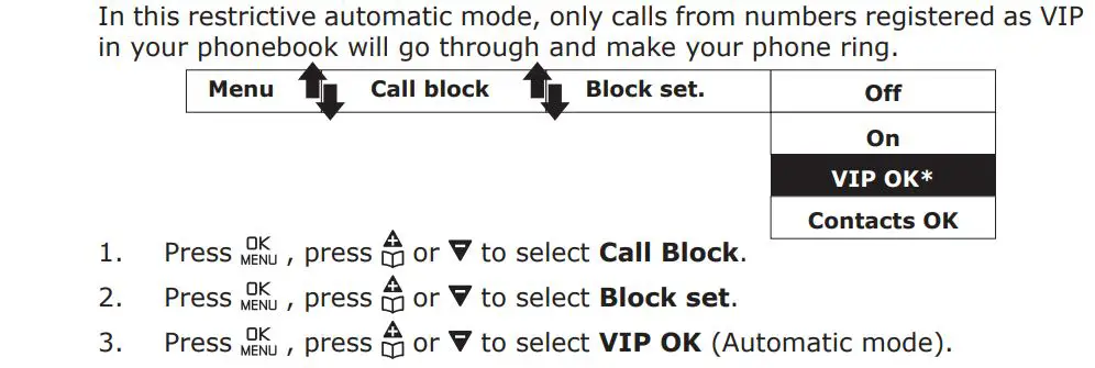 amplicomms BigTel 1580 Amplified Phone with Number Blocker and Voicemail User Guide - VIPs only