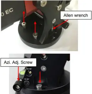 ioptron German Equatorial Mount User Guide  Manual Operation: