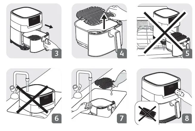 Tefal EY505D Easy Fry and Grill Precision fig-2