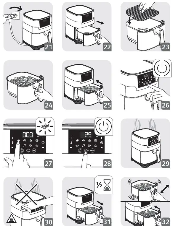 Tefal EY505D Easy Fry and Grill Precision fig-5