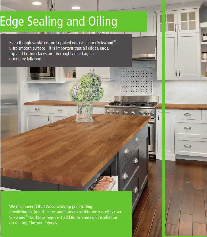 volume trading Wood Worktop - Oiling