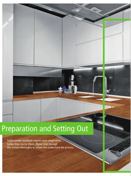 volume trading Wood Worktop - Preparation