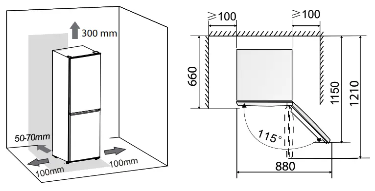 INVENTUM KV1781B Refrigerator - cardboard