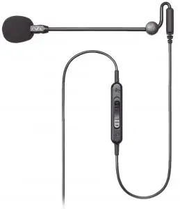 a close up of a microphone