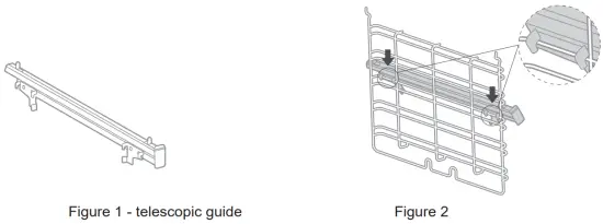 Optional Telescopic Guide installation
