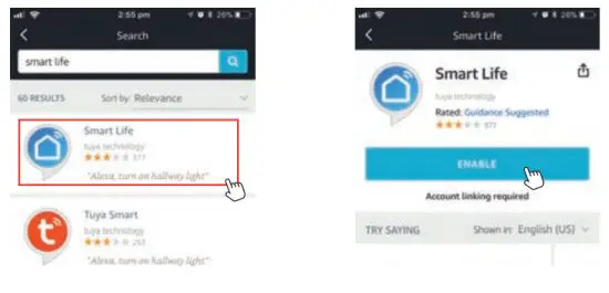 BLING LSC 030 W3 Smart LED String Lights - control the light