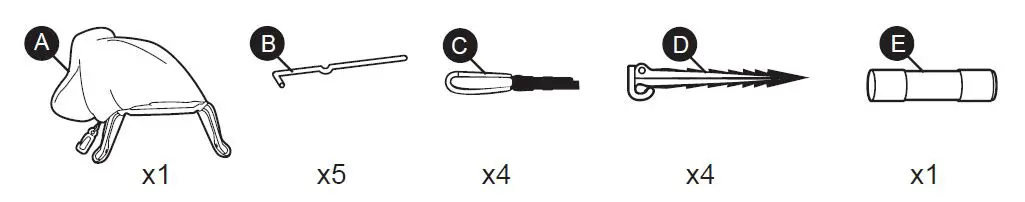 AIRBLOWN-INFLATABLE-B089YV1FNT-10-Inch-Mixed-Media-Snow-Couple-Giant -fig2