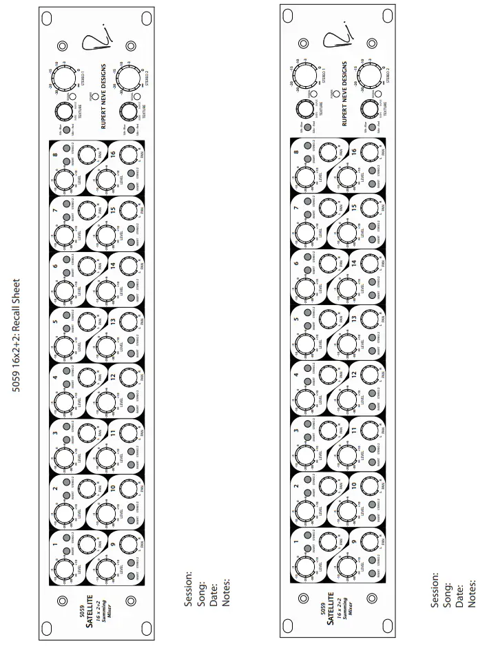 RUPERT NEVE DESIGNS 5059 Satellite 16x2 2 Summing Mixer- fig7
