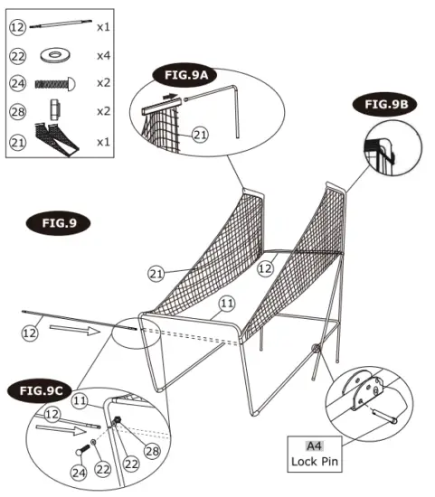ASSEMBLY INSTRUCTIONS: