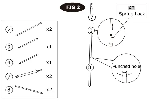 ASSEMBLY INSTRUCTIONS: