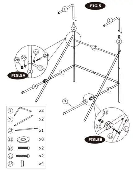 ASSEMBLY INSTRUCTIONS: