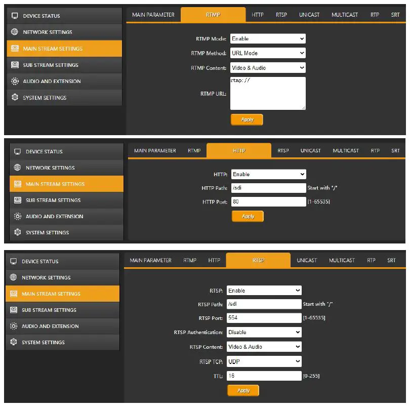 AVMATRIX -SE1117- H.265- H.264- SDI- STREAMING -ENCODER -7