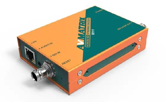 AVMATRIX -SE1117- H.265- H.264- SDI- STREAMING -ENCODER -product