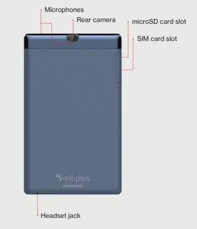 Ellipsis 8 HD Tablet - About your tablet 2