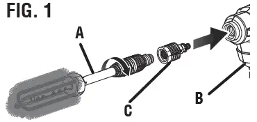 RYOBI RY3112WB ECClean Power Cleaner Wash Brush-fig1