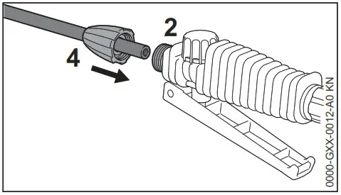 STIHL SG 21 Hand Sprayer - Assembling the Unit 2