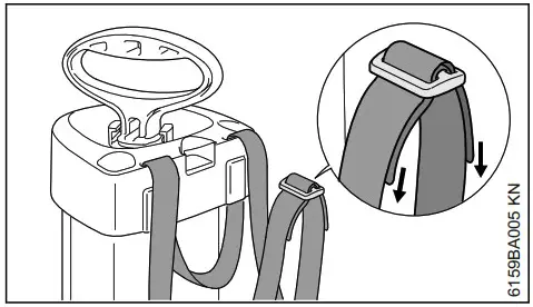 STIHL SG 21 Hand Sprayer - Assembling the Unit 3