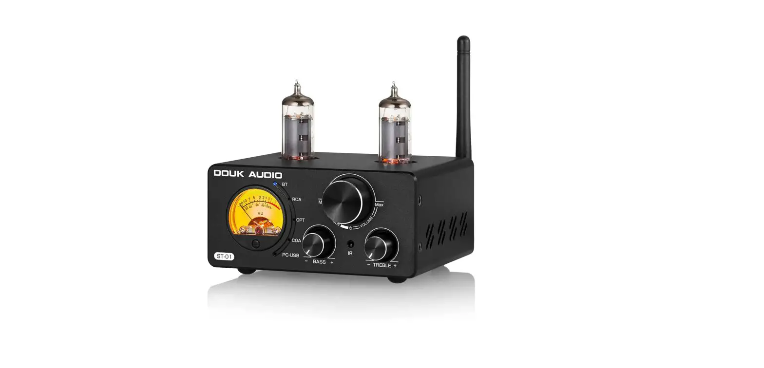 Douk Audio 2 Channel 200w Hifi Bluetooth 5.0 Vacuum Tube Amplifier-user Instructions