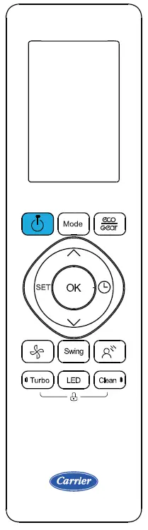 Carrier RG67N CoolEasy Wireless Remote Controller
