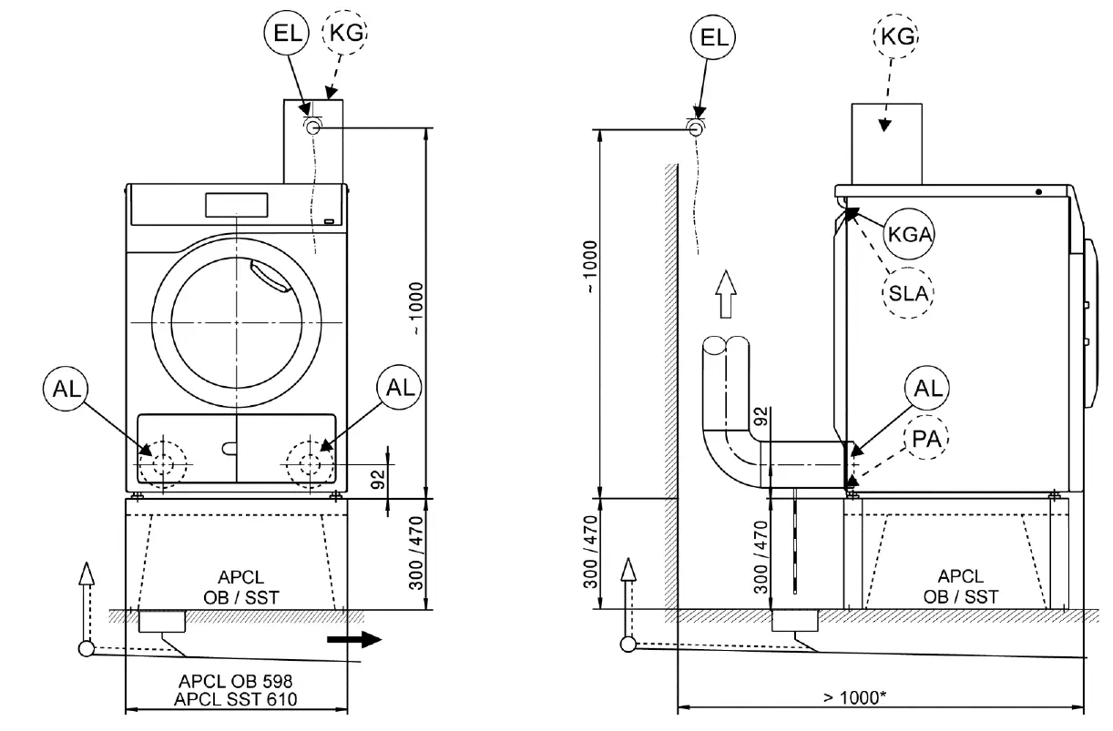 Miele PDR 507 EL Vented Dryer fig 5