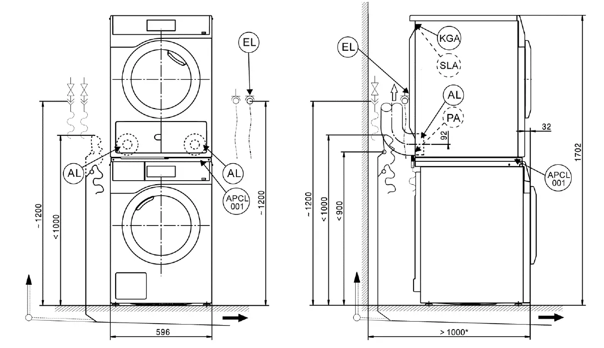 Miele PDR 507 EL Vented Dryer fig 7