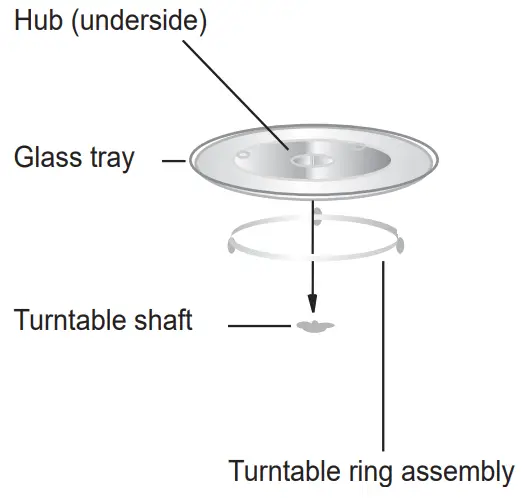 Guangdong Midea Kitchen Appliances Manufacturing EM131A2SV E Microwave Oven - Turntable
