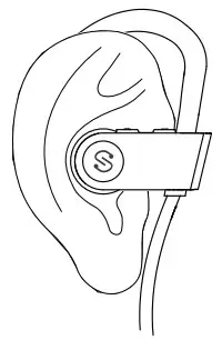 SOUNDPEATS Spark Headset - Wearing the headset