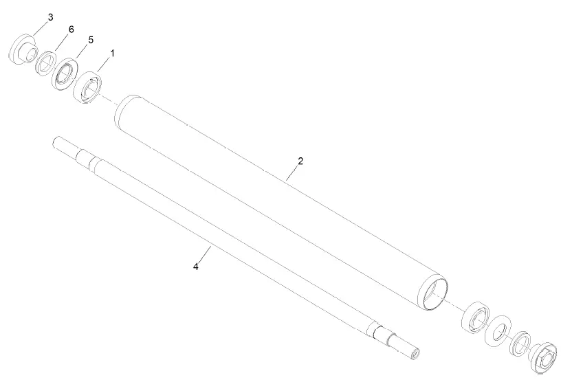 toro 04628 Steel Roller Kit Greensmaster DPA Reel Mowers 1