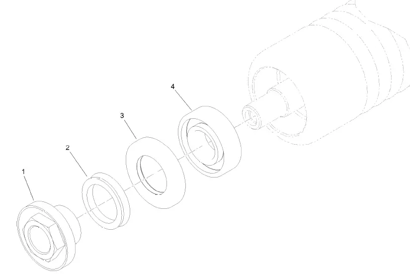toro 04628 Steel Roller Kit Greensmaster DPA Reel Mowers 3