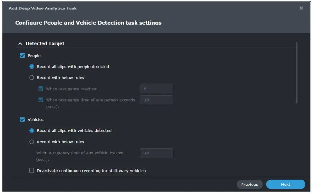 Synology People and Vehicle Detection Software - fig4