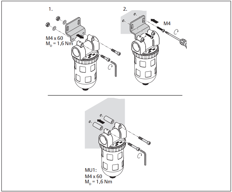 EMERSON MU1-FLS MU1 Aventics Standard Filter - 7