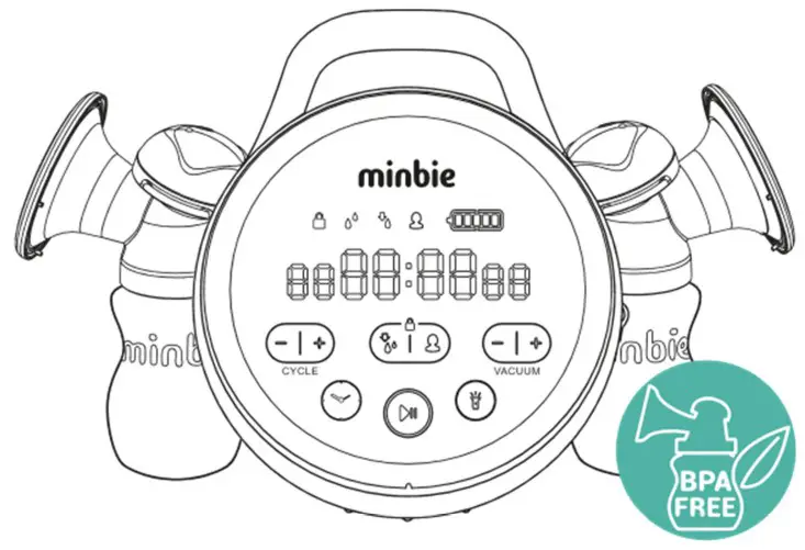 minbie Hospital Grade Double Breast Pump - cover