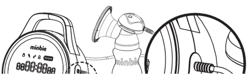 minbie Hospital Grade Double Breast Pump - single