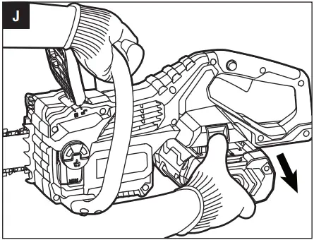 EGO CS1610E 56 Volt Lithium-Ion Cordless Chain Saw J