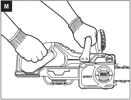 EGO CS1610E 56 Volt Lithium-Ion Cordless Chain Saw M