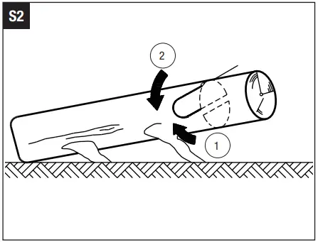 EGO CS1610E 56 Volt Lithium-Ion Cordless Chain Saw S2