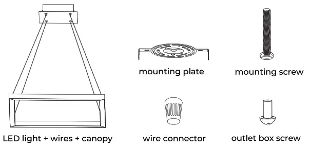 globe electric GL50583 Smart Pendant Light - fig1