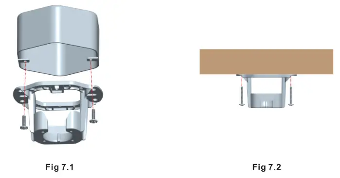 CARPO NXUJ1139 52'' 5 - Blade LED Smart Standard Ceiling Fan - fig11