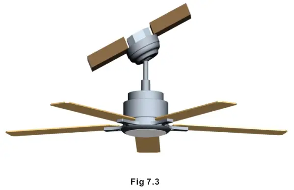 CARPO NXUJ1139 52'' 5 - Blade LED Smart Standard Ceiling Fan - fig12