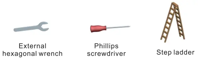 CARPO NXUJ1139 52'' 5 - Blade LED Smart Standard Ceiling Fan - fig2