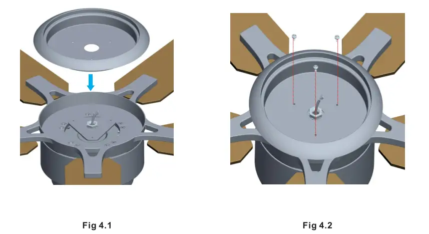 CARPO NXUJ1139 52'' 5 - Blade LED Smart Standard Ceiling Fan - fig7