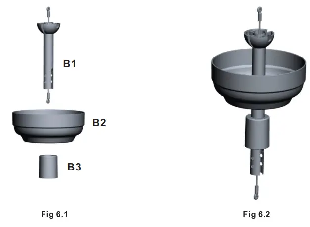 CARPO NXUJ1139 52'' 5 - Blade LED Smart Standard Ceiling Fan - fig9