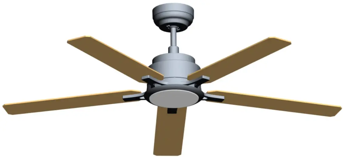 CARPO NXUJ1139 52'' 5 - Blade LED Smart Standard Ceiling Fan