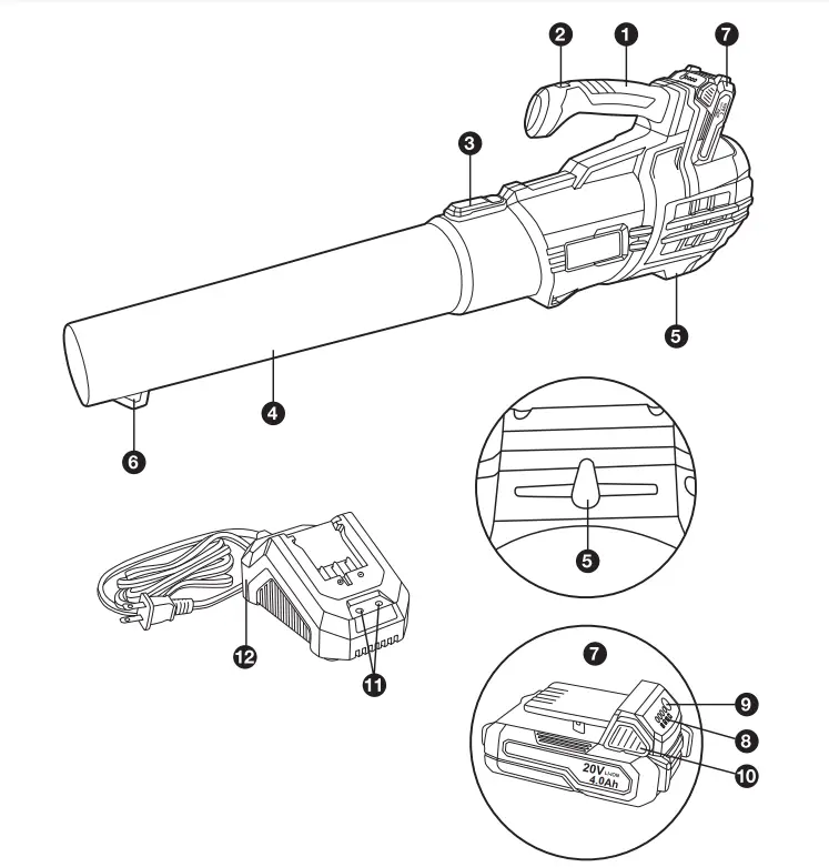 COSTWAY-GT3685US-Cordless-Leaf-Blower-FIG-1
