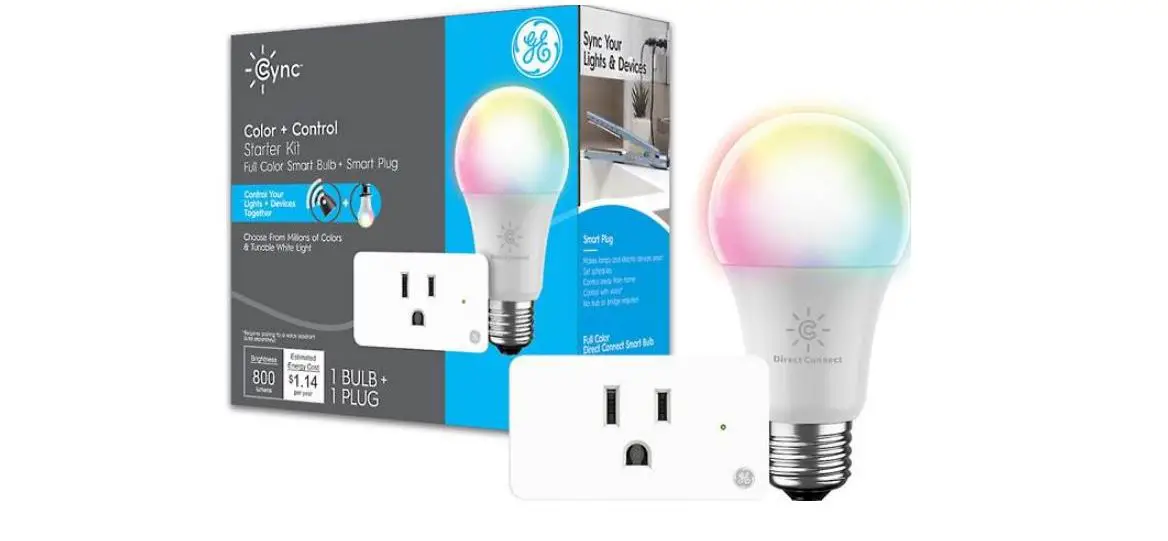 Ge 2963129716 Cync Color And Indoor Plug Starter Kit Installation Guide