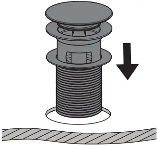 BRISTAN MI BAS BL Mono Basin Mixer with Click Waste-Fig 20