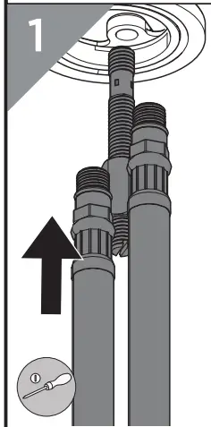 BRISTAN MI BAS BL Mono Basin Mixer with Click Waste-fig8